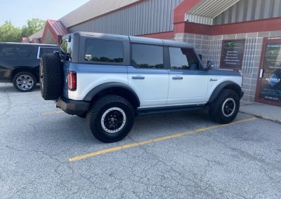 Window tinting on SUV